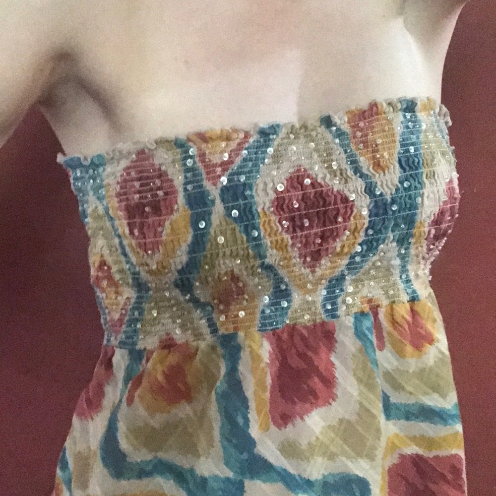 American Rag brand sleeveless bandeau style top